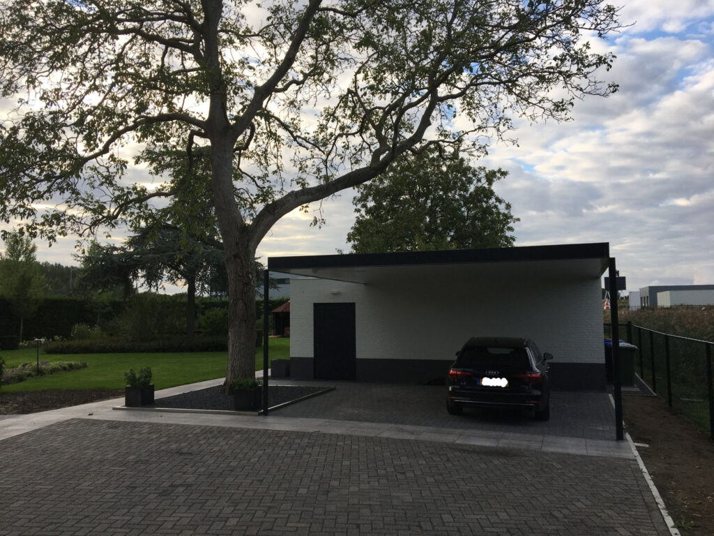 Nieuwbouw garage met carport te Heinkenszand – projectfoto 2