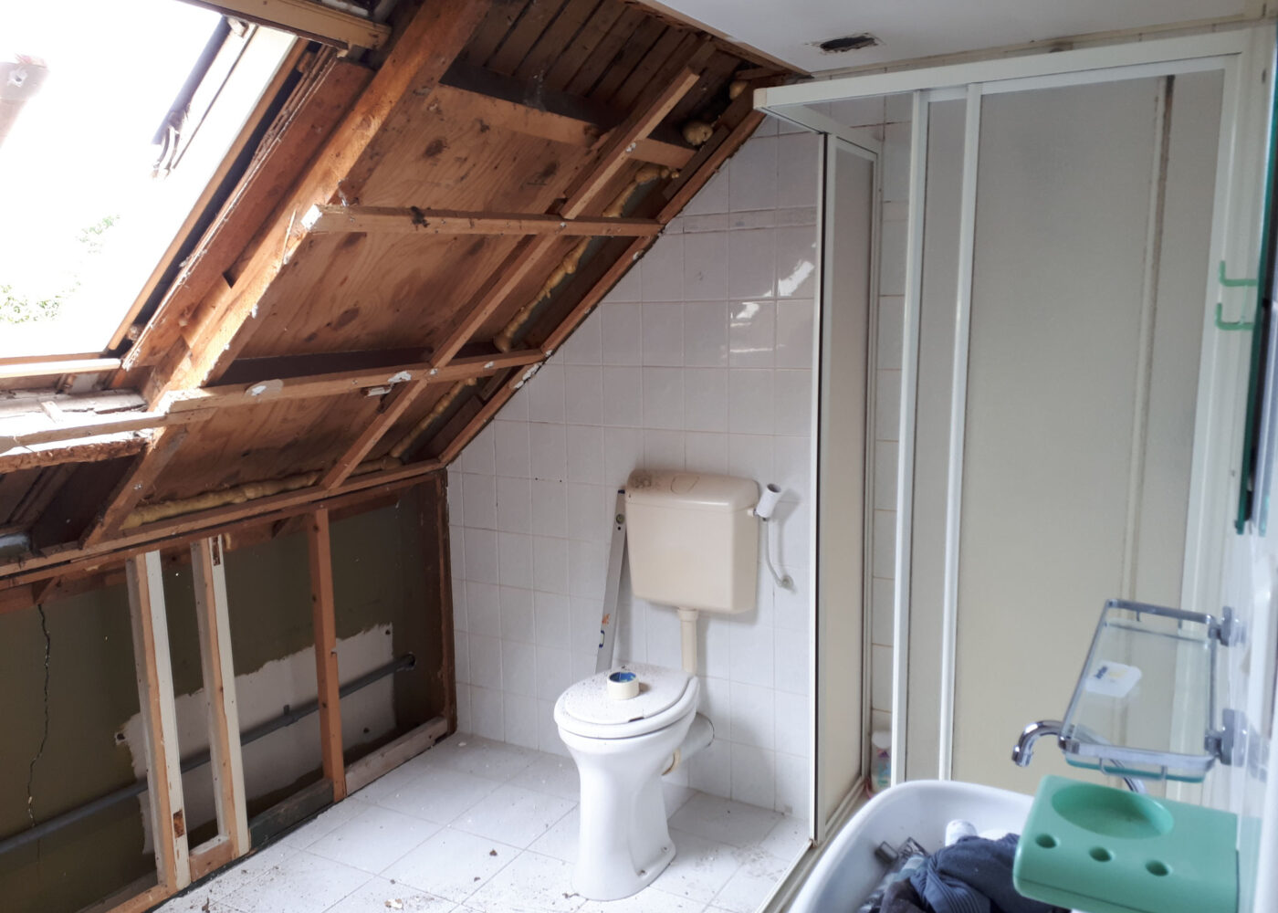 Dakkapel en nieuwe badkamer te Kwadendamme – projectfoto 1