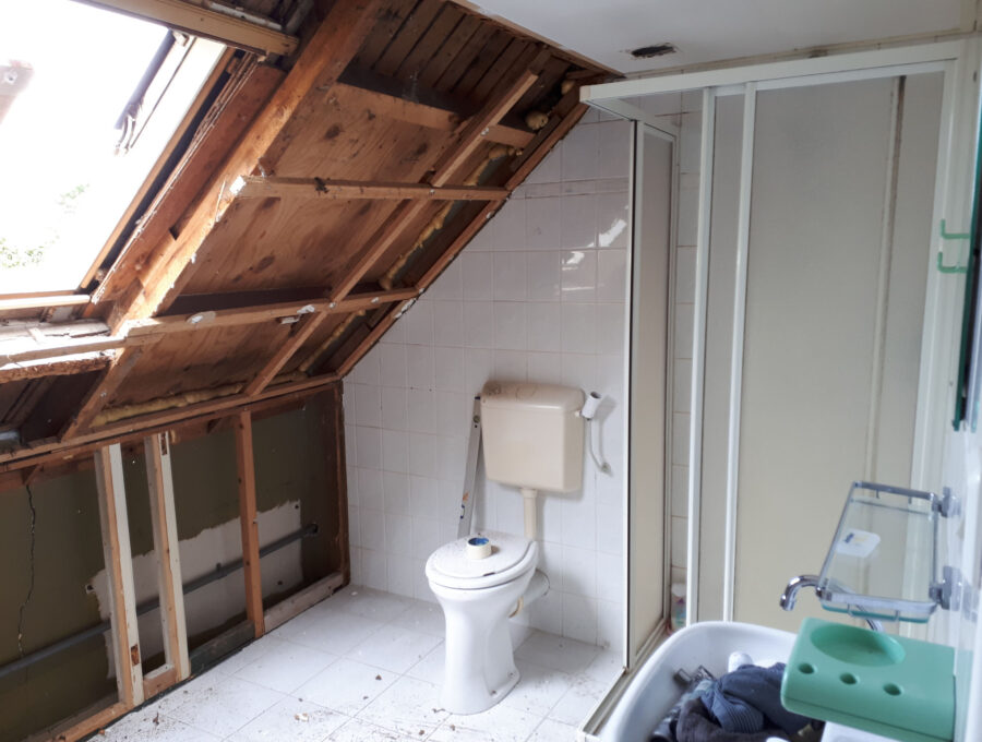 Dakkapel en nieuwe badkamer te Kwadendamme